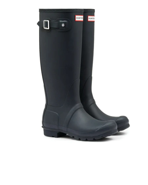 Imagen de Hunter Bota de lluvia Original caña alta Mujer - Marino