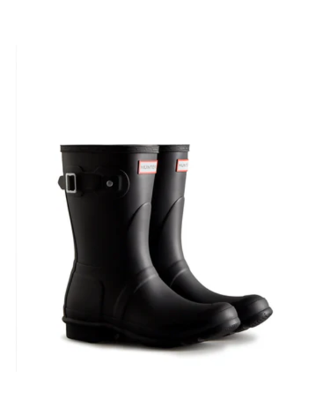 Imagen de Hunter Bota de lluvia Original caña corta Mujer - Negro