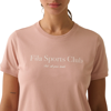 Imagen de FILA Regular Sports Club Remera manga corta casual para mujer - Nude rose