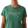 Imagen de FILA Regular Sports Club Remera manga corta casual para mujer - Verde